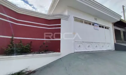 Casa padrão à venda e locação no jardim hikare, são carlos - 3 dormitórios e suíte