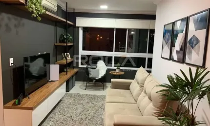 Apartamento de 2 dormitórios com suíte no centro de são carlos