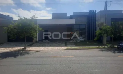 Casa de luxo com 3 suítes no condomínio village damha em são carlos