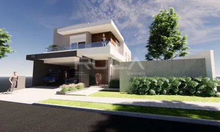 Linda Casa de Condomínio à venda no Jardim Jóckei Club A em São Carlos
