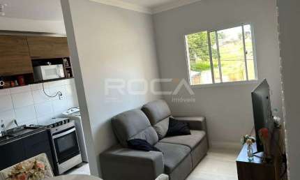 Apartamento de 2 dormitórios com lazer completo no Recreio São Judas Tadeu, São Carlos