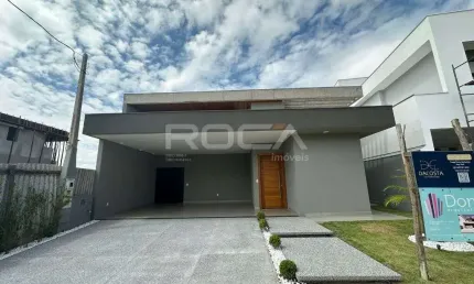 Casa de luxo com 3 suítes no parque tecnológico damha - são carlos