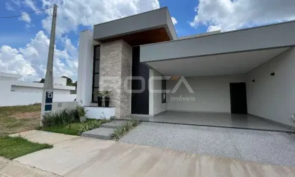 Casa térrea no Condomínio Jardim Jóckei Club A em São Carlos