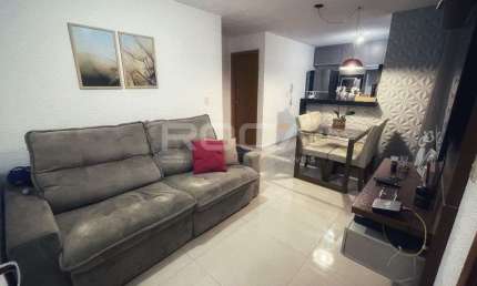 Apartamento moderno com 2 dormitórios no bairro Monte Everest em São Carlos