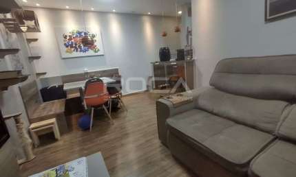 Apartamento de 2 dormitórios à venda no Recreio São Judas Tadeu, São Carlos