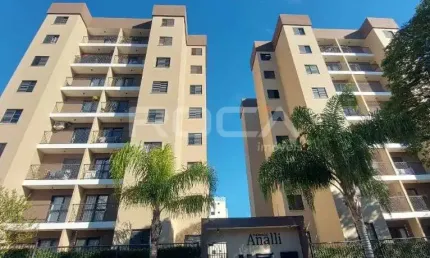 Apartamento padrão à venda no centro de são carlos - 2 dormitórios e 2 garagens cobertas