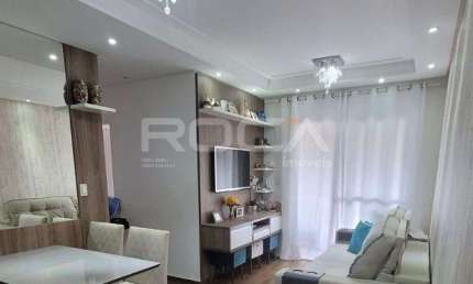 Apartamento de 3 dormitórios com área de lazer no Parque Sabará, São Carlos
