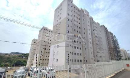 Aluguel de apartamento padrão no Recreio São Judas Tadeu, São Carlos