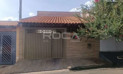 Casa de 2 dormitórios com suíte e churrasqueira em Romeu Tortorelli, São Carlos