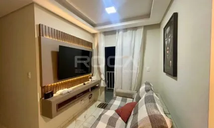 Apartamento de 2 dormitórios no Residencial Parati, São Carlos