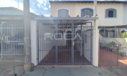 Sobrado aconchegante no jardim brasil, são carlos - 2 dormitórios e garagem coberta