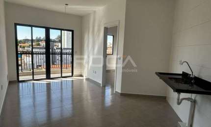 Apartamento de 2 dormitórios com churrasqueira na varanda em Cidade Jardim, São Carlos