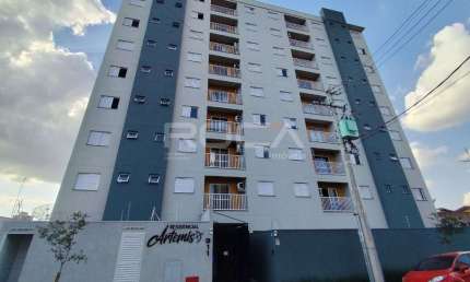 Apartamento de 2 dormitórios com suíte no Jardim Lutfalla, São Carlos