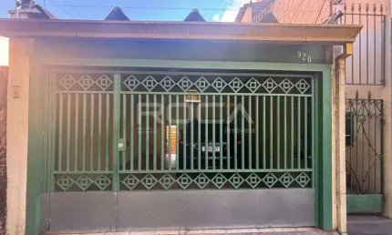 Casa padrão à venda na Vila Boa Vista 1, São Carlos - 3 dormitórios, 1 suíte e garagem coberta .Salão comercia, kit net