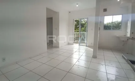 Apartamento de 2 dormitórios com área de lazer completa no Recreio São Judas Tadeu, São Carlos