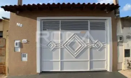 Casa Padrão à venda em Cidade Aracy II, São Carlos: 2 dormitórios, garagem coberta
