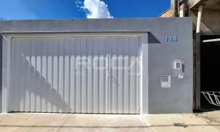 Casa de 2 dormitórios com espaço gourmet no douradinho, são carlos