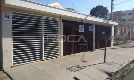 Casa à venda no jardim são joão batista - são carlos: 3 dormitórios, 1 suíte e 2 garagens