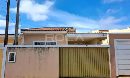 Casa padrão com 2 dormitórios na Vila Brasília, São Carlos