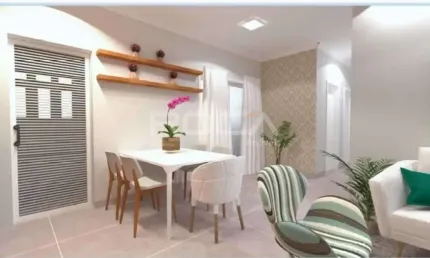 Apartamento de 2 dormitórios à venda no Jardim Santa Paula, São Carlos