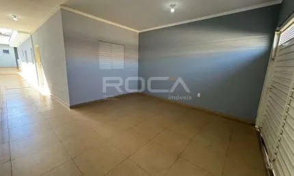 Casa padrão de 2 dormitórios com churrasqueira no parque santa felícia jardim, são carlos