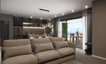 Apartamento alto padrão frente mar, 3 suítes no gravatá/navegantes sc.