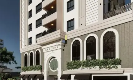 Apartamento 2 suítes a poucos metros do mar, no centro de navegantes/sc.