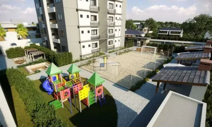 Apartamento home club com 2 dormitórios, 1 suíte no gravatá navegantes/sc.