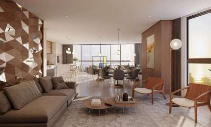 APARTAMENTO 3 SUÍTES, AMPLA ÁREA DE LAZER A 80M DO MAR EM BAL.PIÇARRAS.