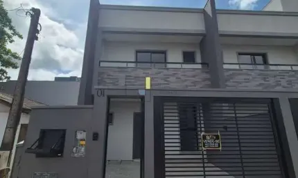 Casa geminada 1 suíte + 2 dorm. 104 m², no gravatá, navegantes sc.