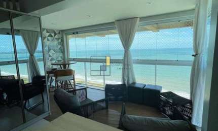 APTO FRENTE MAR, PÉ NA AREIA 2 SUITES+ 2 DORM. HOME CLUB EM PIÇARRAS SC.