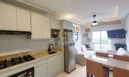 Apartamento para Venda em Palhoça, Praia de Fora, 2 dormitórios, 1 banheiro, 1 vaga