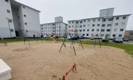 Apartamento para venda em palhoça, guarda do cubatão, 2 dormitórios, 1 banheiro, 1 vaga