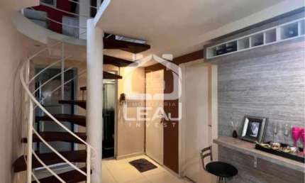Cobertura Duplex de 70m² com 3 dormitórios, terraço e 01 vaga de garagem à venda no valor de R$ 415