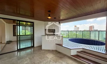Apartamento à venda 236m², 4 dormitórios/suítes, 4 vagas garagem - r$ 1.390.000,00 - vila andrade,