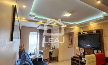 Apartamento semi mobiliado para locação, 73m², vila das belezas, 3 dormitórios, 1 vaga - r$ 3.980,0