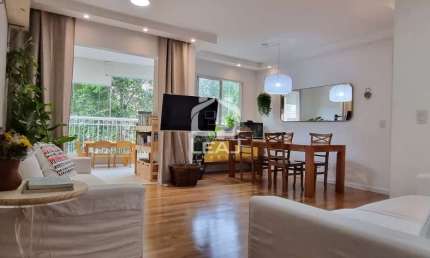 Apartamento lindo à venda, com 105m², 3 dormitórios, sendo 2 suítes e 2 vagas de garagem - R$ 890.0
