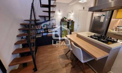 Cobertura de 104m² com 2 dormitórios e 2 vagas à venda, Santo Amaro, São Paulo, SP -  SIDE CHACARA