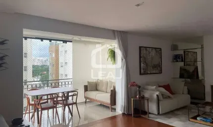Apartamento à venda no Brooklin Novo, 200m², 3 Suítes, 4 vagas de garagem, Lazer Completo, R$ 2.200