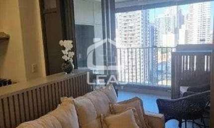 Apartamento NOVO e MOBILIADO para Locação no Brooklin, 69m², 2 Suítes, 1 Vaga, R$ 8.210,00 (Pacote)