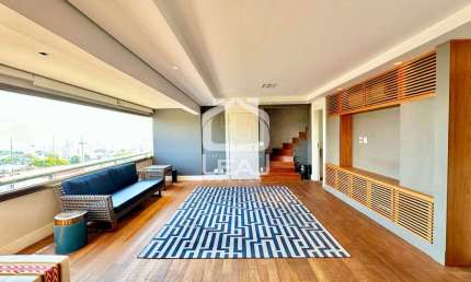 Cobertura duplex à venda, 223m²,  Vila Progredior, 3 Dormitórios (2 Suítes), 4 Vagas, R$ 4.500.000,
