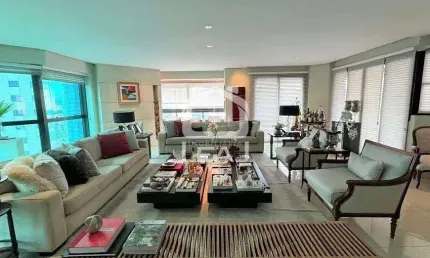 Luxuoso apartamento à venda no panamby, 300 m², 4 suítes, 4 vagas, lareira e ar-condicionado por r$