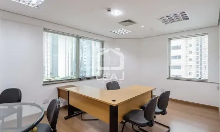 Conjunto comercial semi - mobiliada  para locação, Itaim Bibi, São Paulo, SP