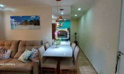 Apartamento de 47m² com 2 dormitórios à venda, R$ 240.000,00 - Jardim Helga - São Paulo