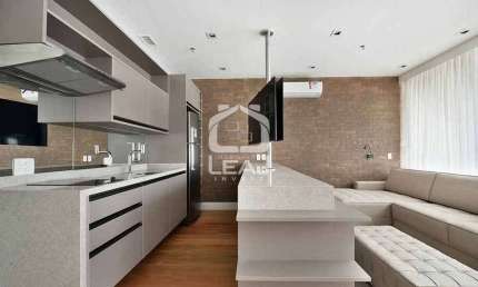 Apartamento com 1 dormitório e 2 vagas à venda, 62 m² por R$ 1.750.000,00 - Vila Olímpia - São Paul