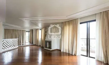 Apartamento à venda, 235 m² com 4 dormitórios, sendo 4 suítes, closet, lareira, 4 vagas garagem - R