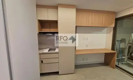 Apartamento com 1 quarto para alugar na Avenida dos Eucaliptos, Indianópolis, São Paulo, 29 m2 por R$ 4.200