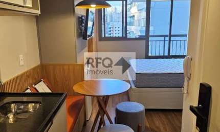 Studio de Luxo no Paraíso: 1 quarto, 1 sala, 1 banheiro, 21,00 m² de área. Aproveite essa oportunidade em São Paulo-SP!