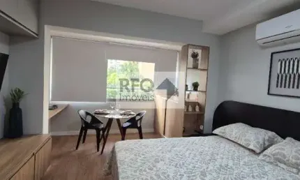 Excelente studio - mobiliado, no miolo da chácara klabin - ao lado do metrô!! com ar condicionado!!