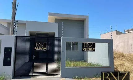 Casa nova com 3 quartos à venda no jardim petrópolis